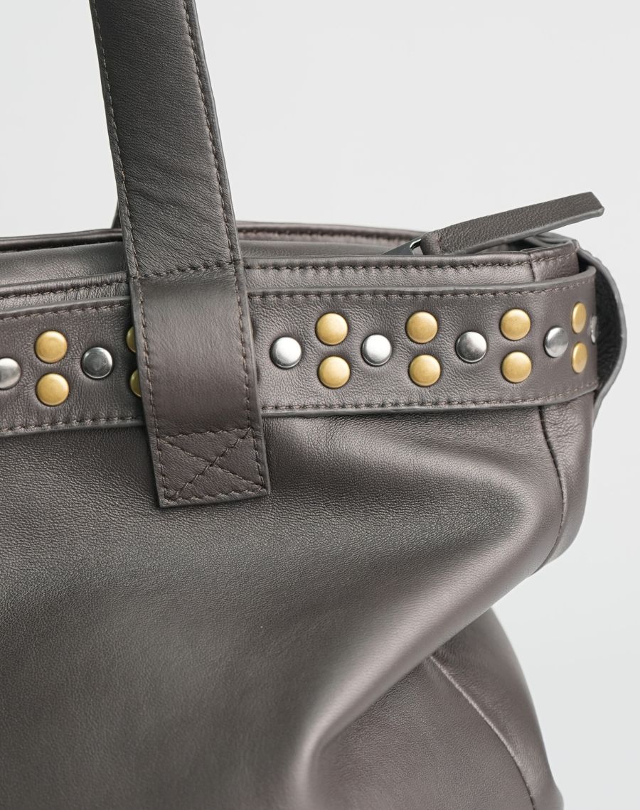 Ginger - Floppy Tote - Metal Strap