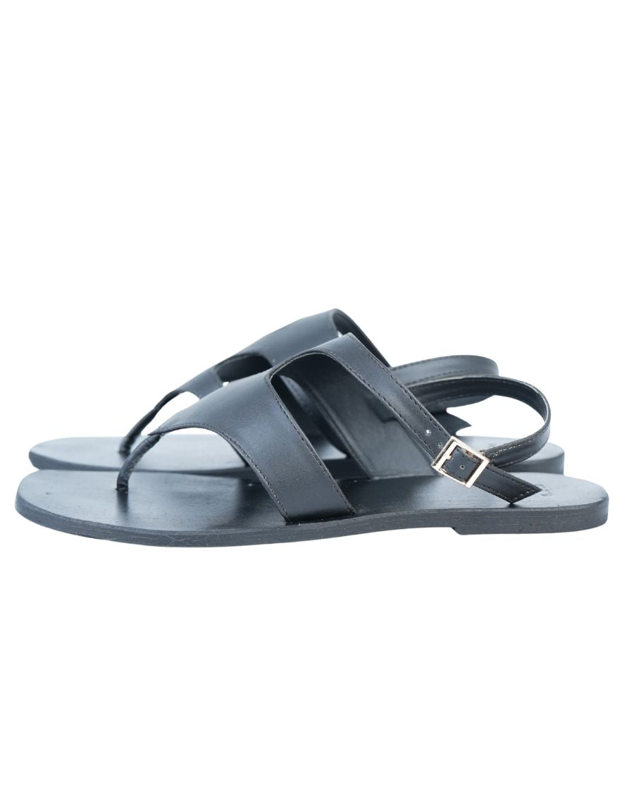 Flat Sandal - Solid - Backstrap