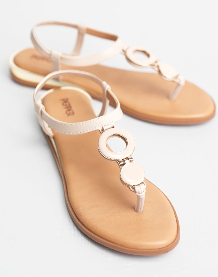 Flat Sandal - Round Backstrap