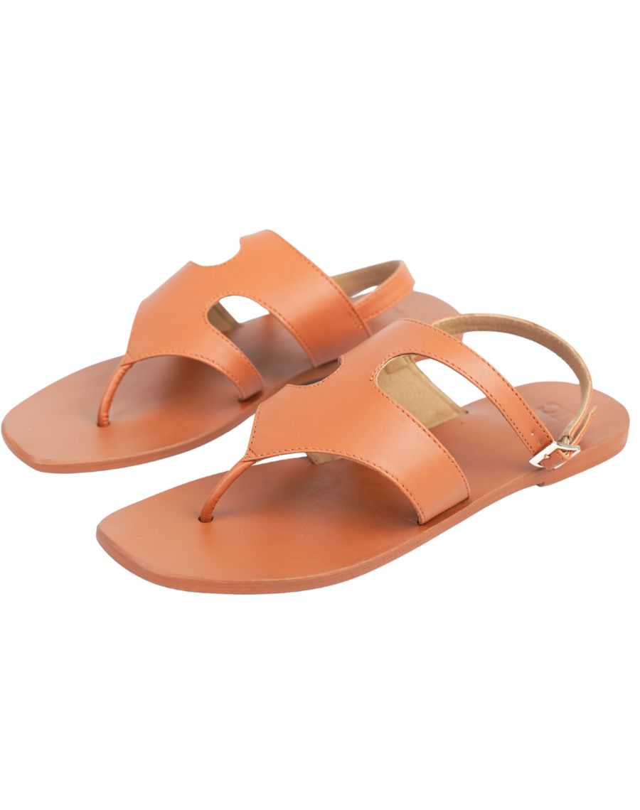 Flat Sandal - Solid - Backstrap