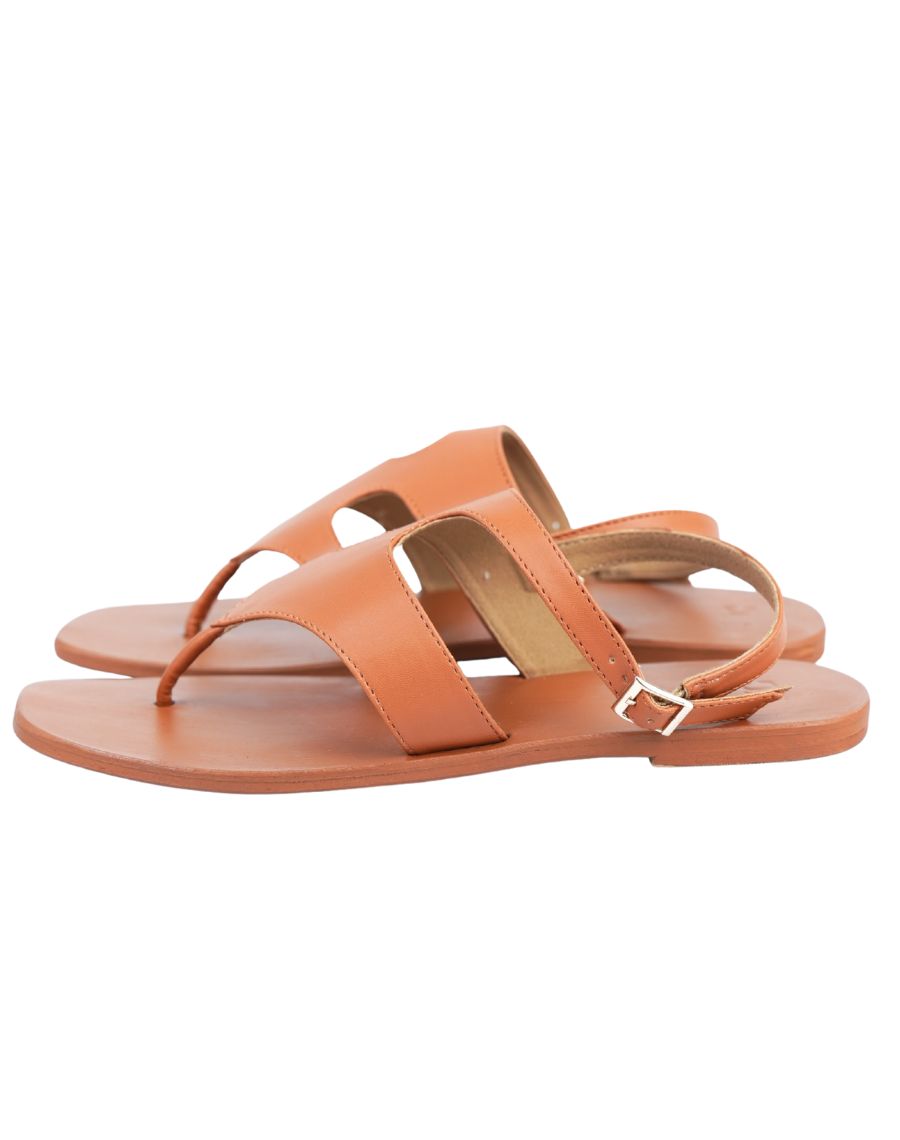 Flat Sandal - Solid - Backstrap