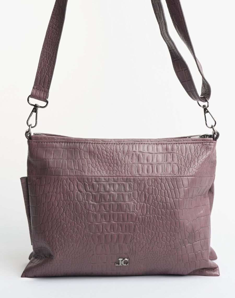 Portia - Crossbody - Croco Print