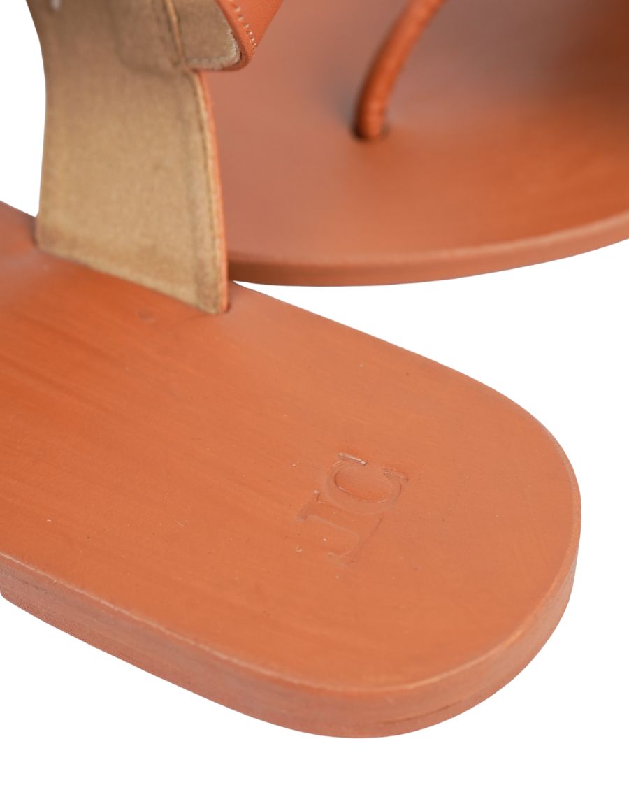 Flat Sandal - Solid - Backstrap