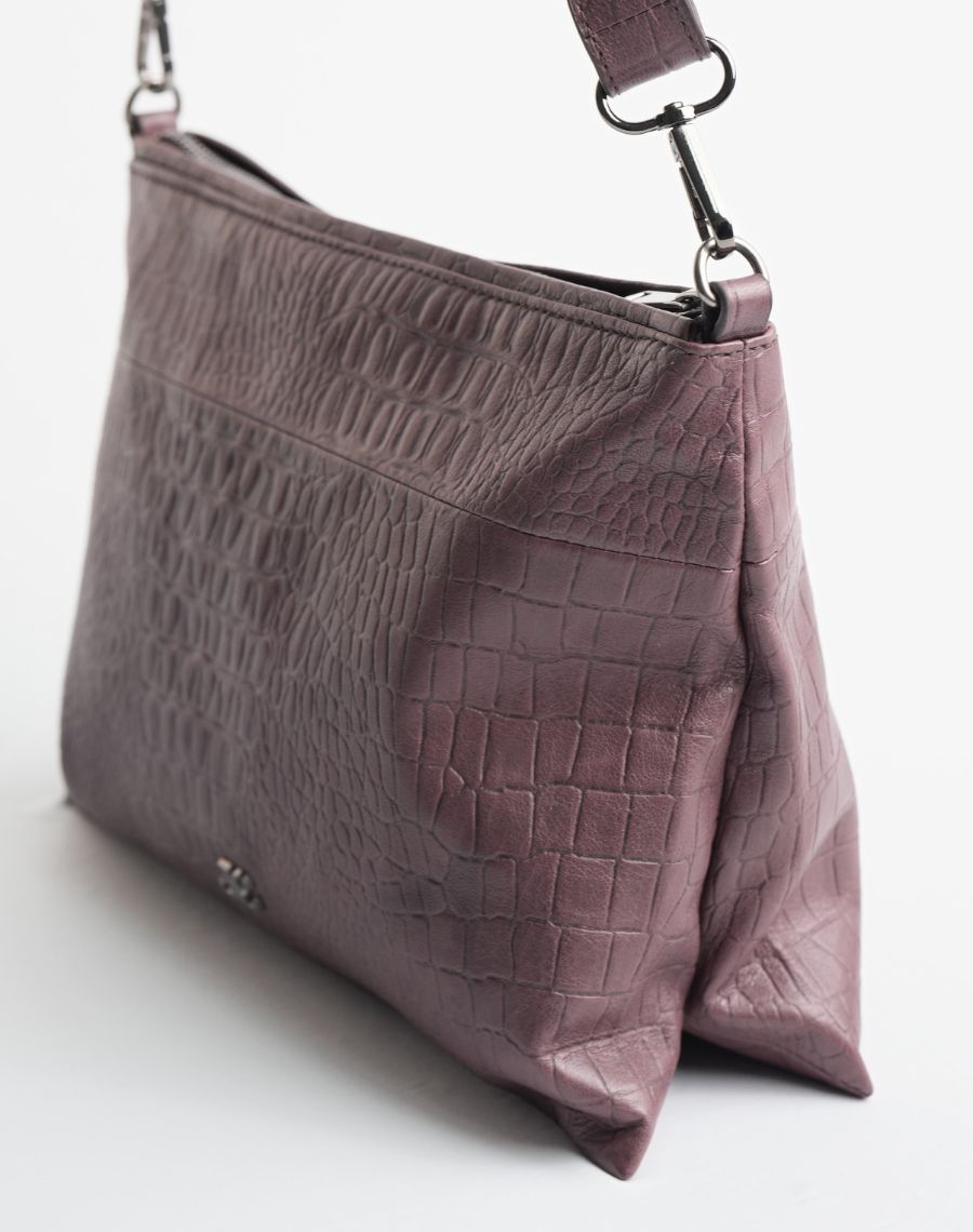 Portia - Crossbody - Croco Print