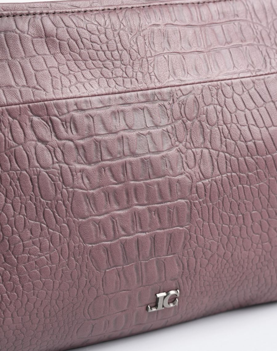 Portia - Crossbody - Croco Print