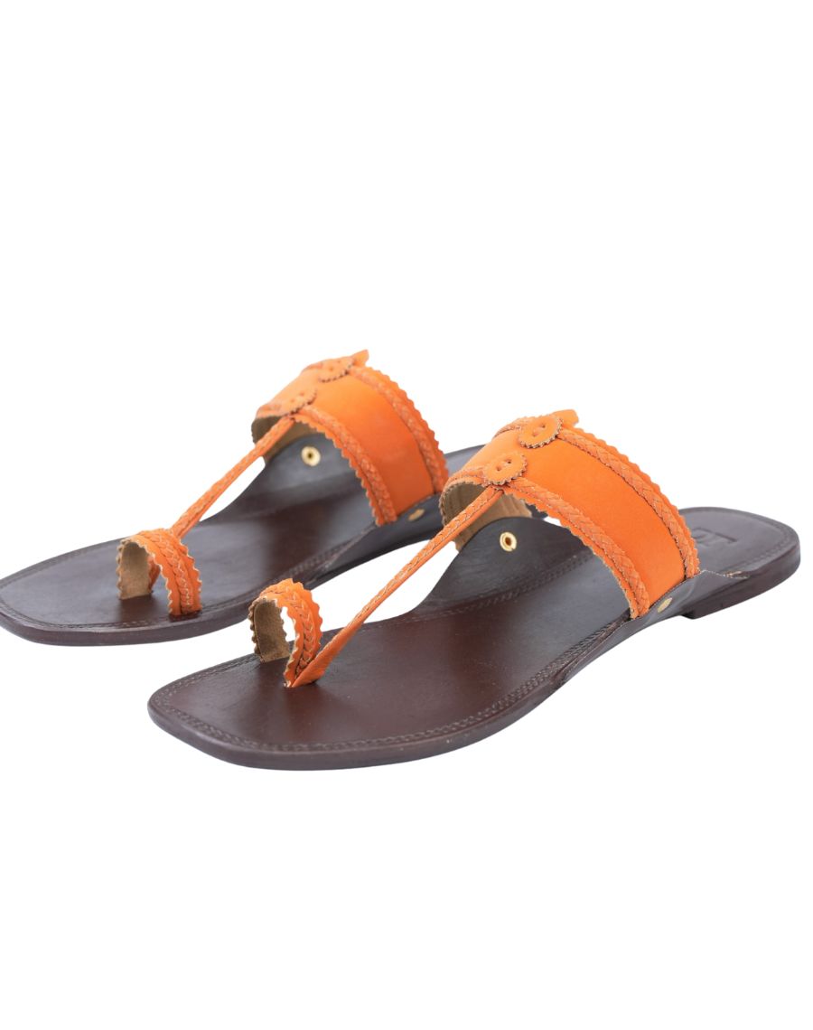 Flat kolhapuri - Plain Upper