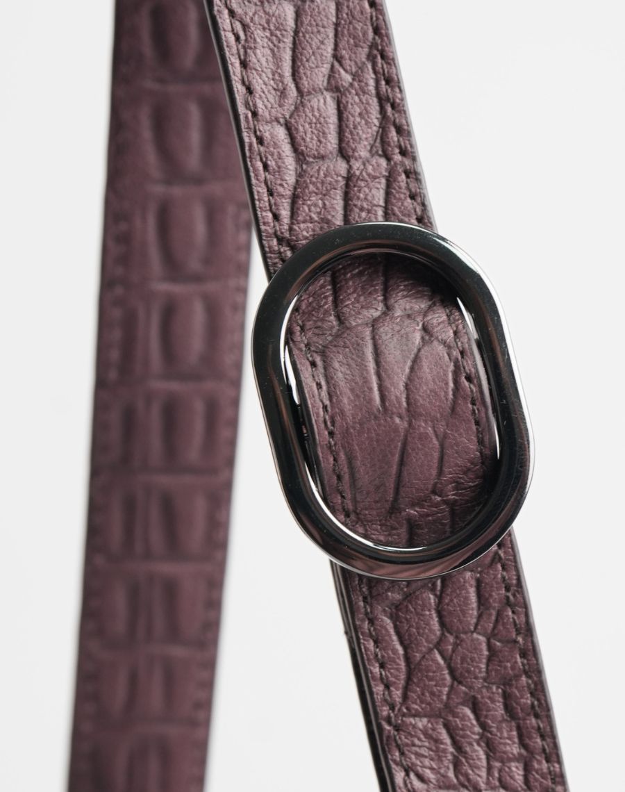 Portia - Crossbody - Croco Print