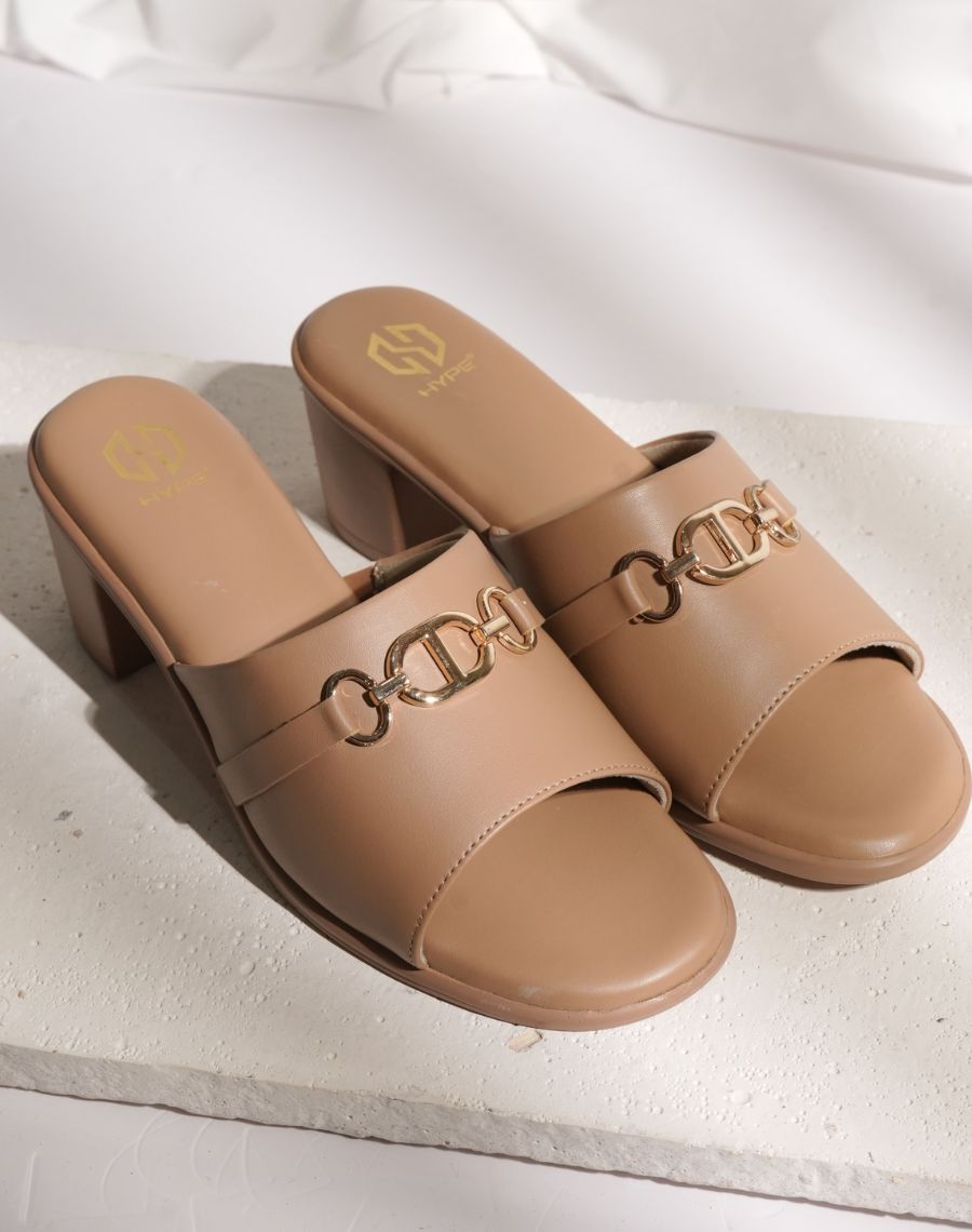 Mid heel sandal - Slide