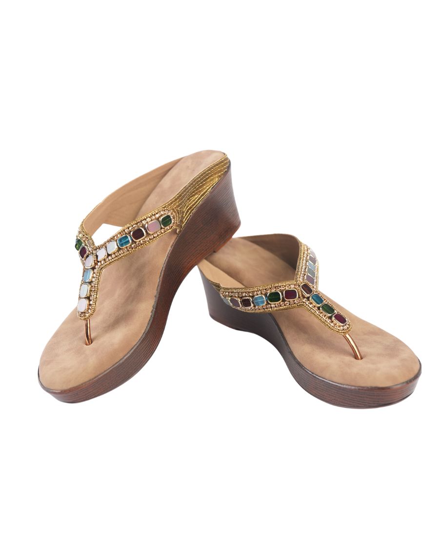 Mid Wedge Sandal
