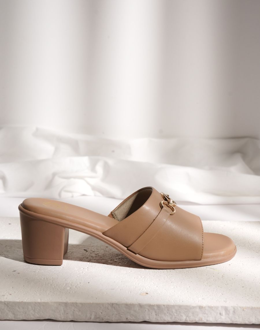 Mid heel sandal - Slide