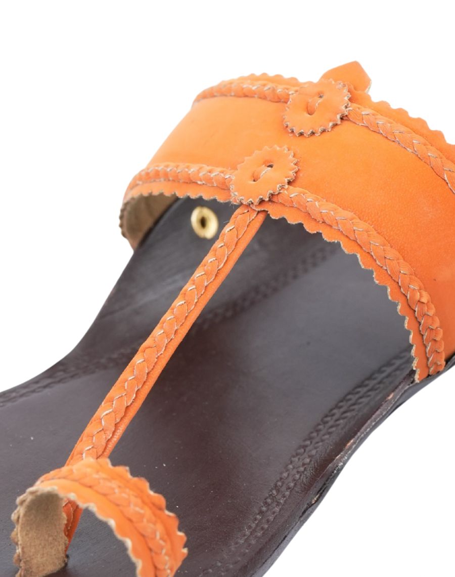 Flat kolhapuri - Plain Upper