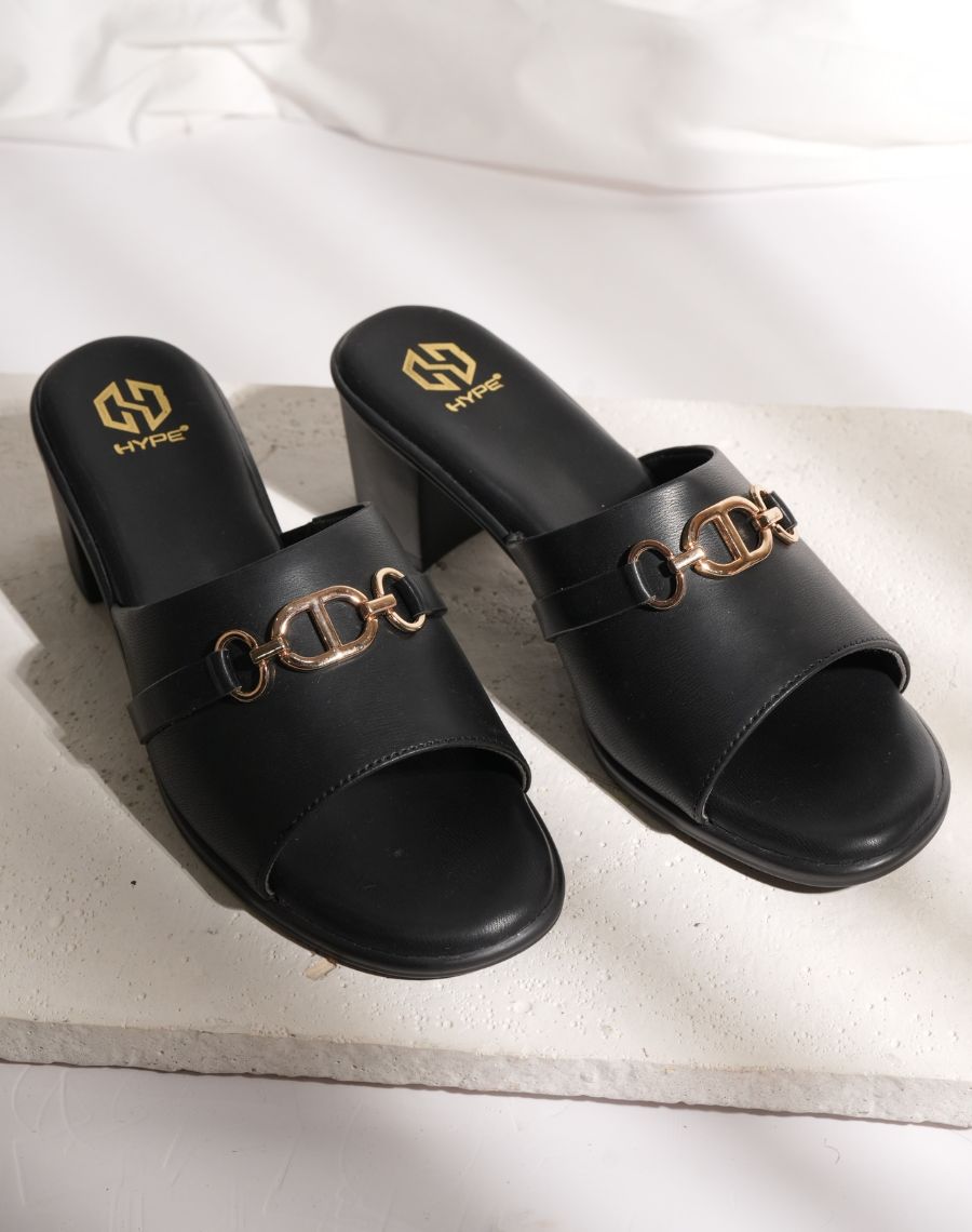 Mid heel sandal - Slide