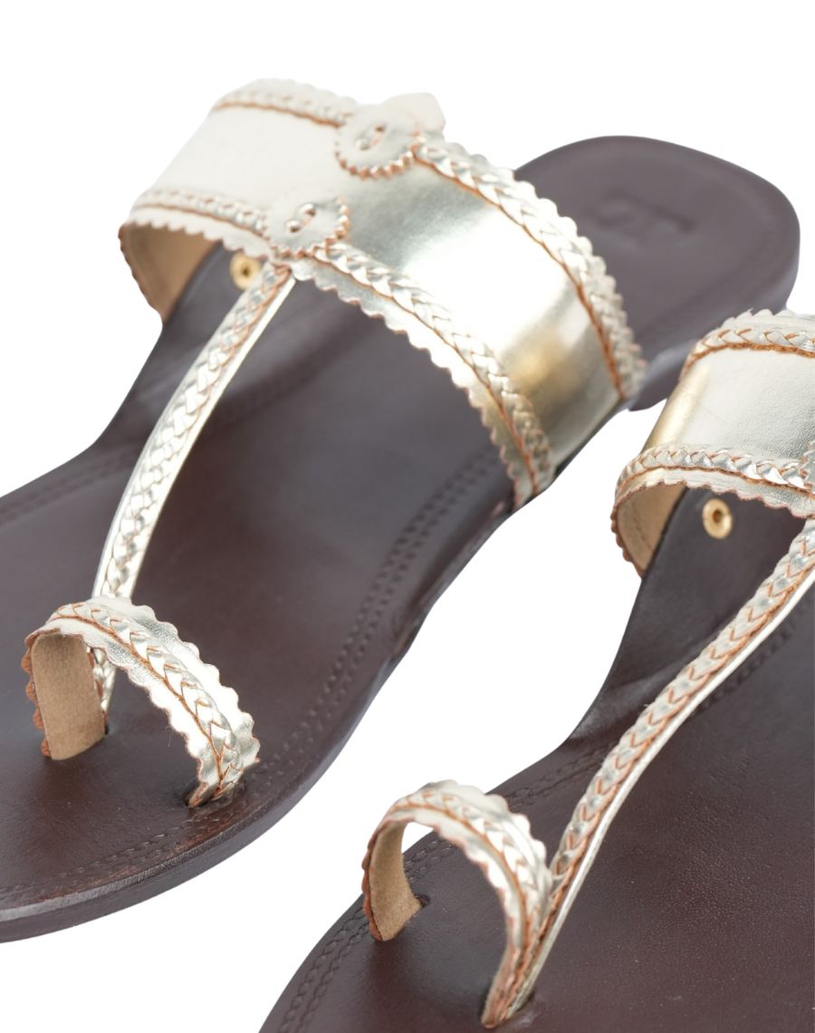 Flat kolhapuri - Plain Upper