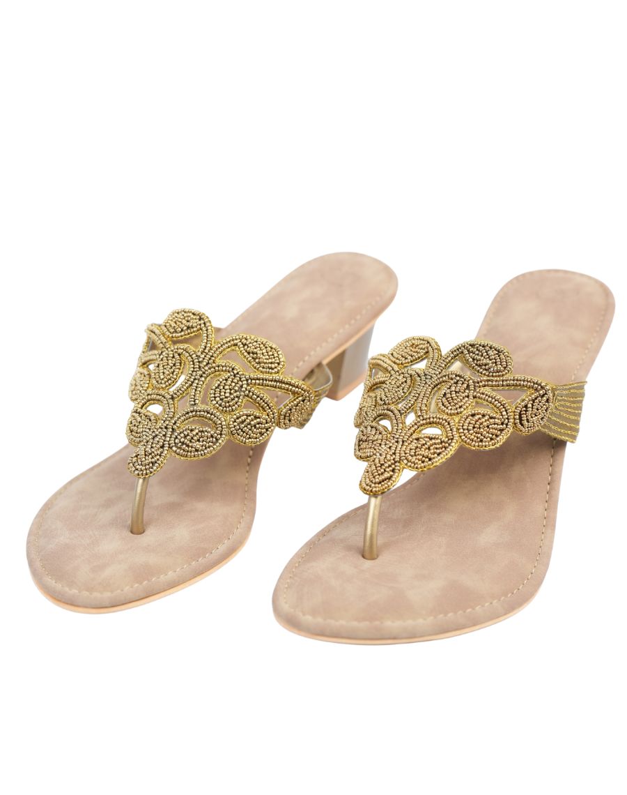 Sandal - Cutwork Bead