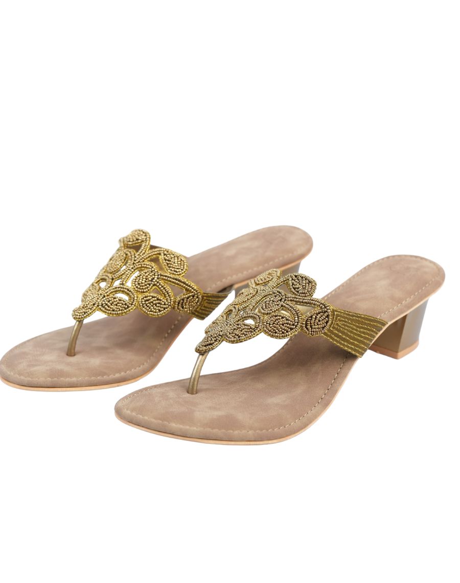 Sandal - Cutwork Bead