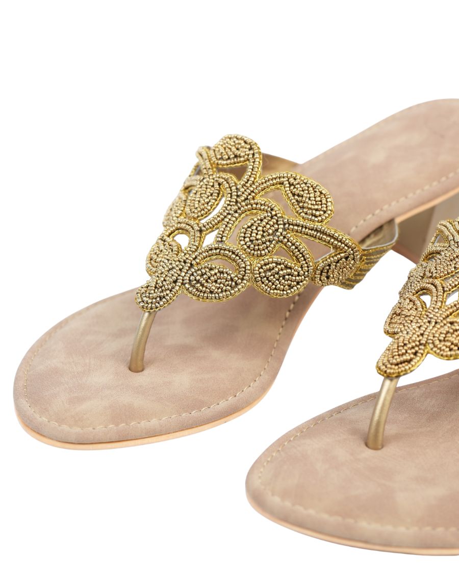 Sandal - Cutwork Bead