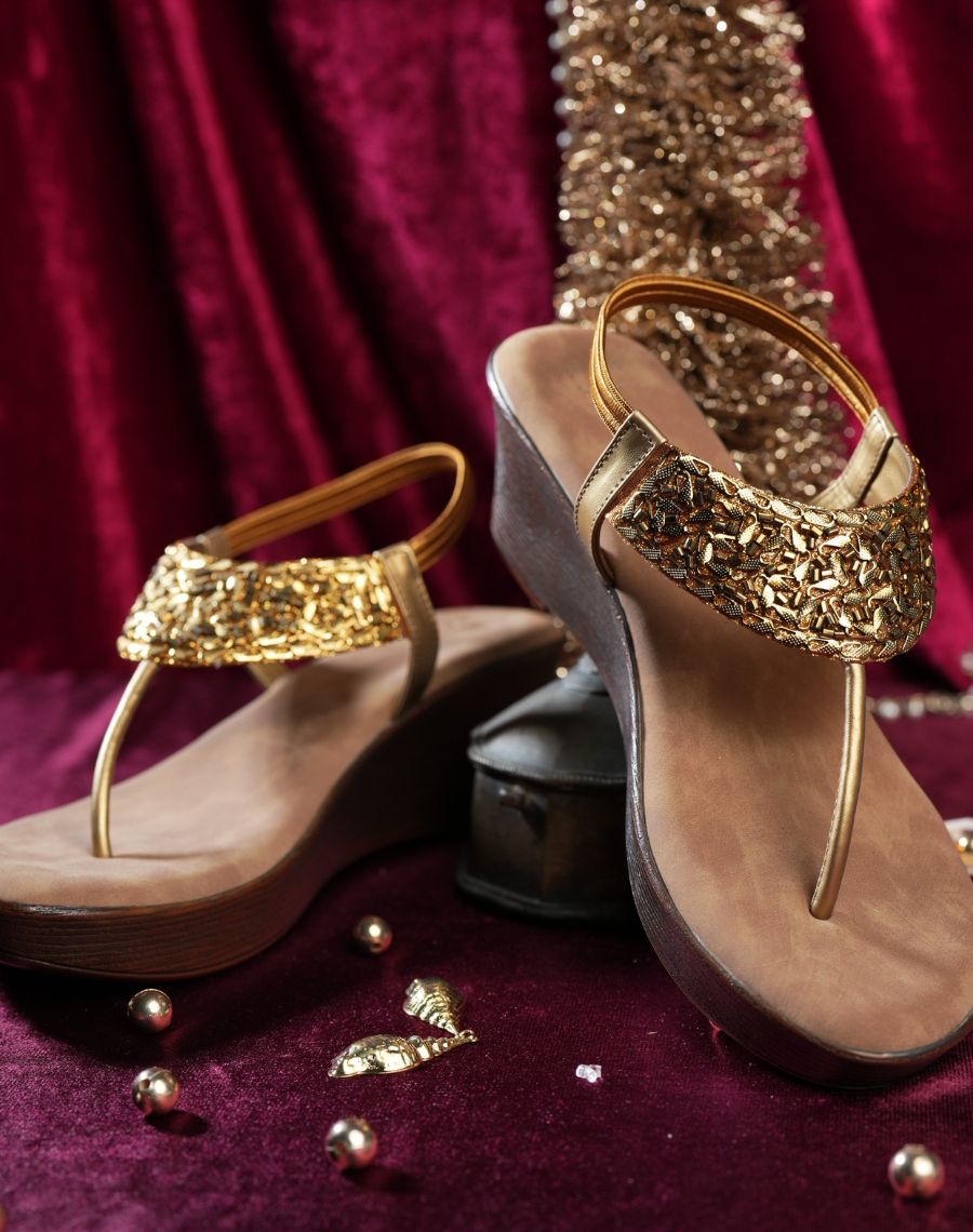 Mid Wedge Sandal - Halfmoon