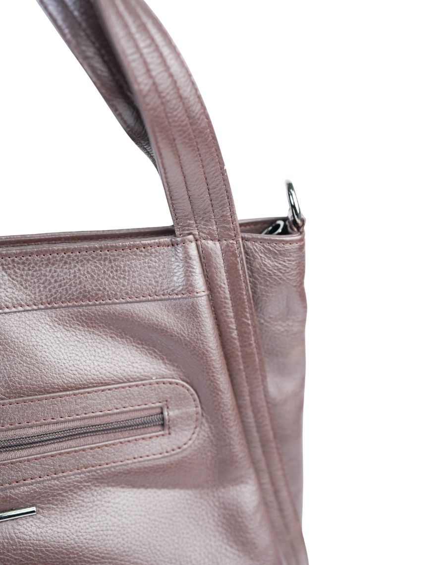 STRUCTURED LONG TOTE