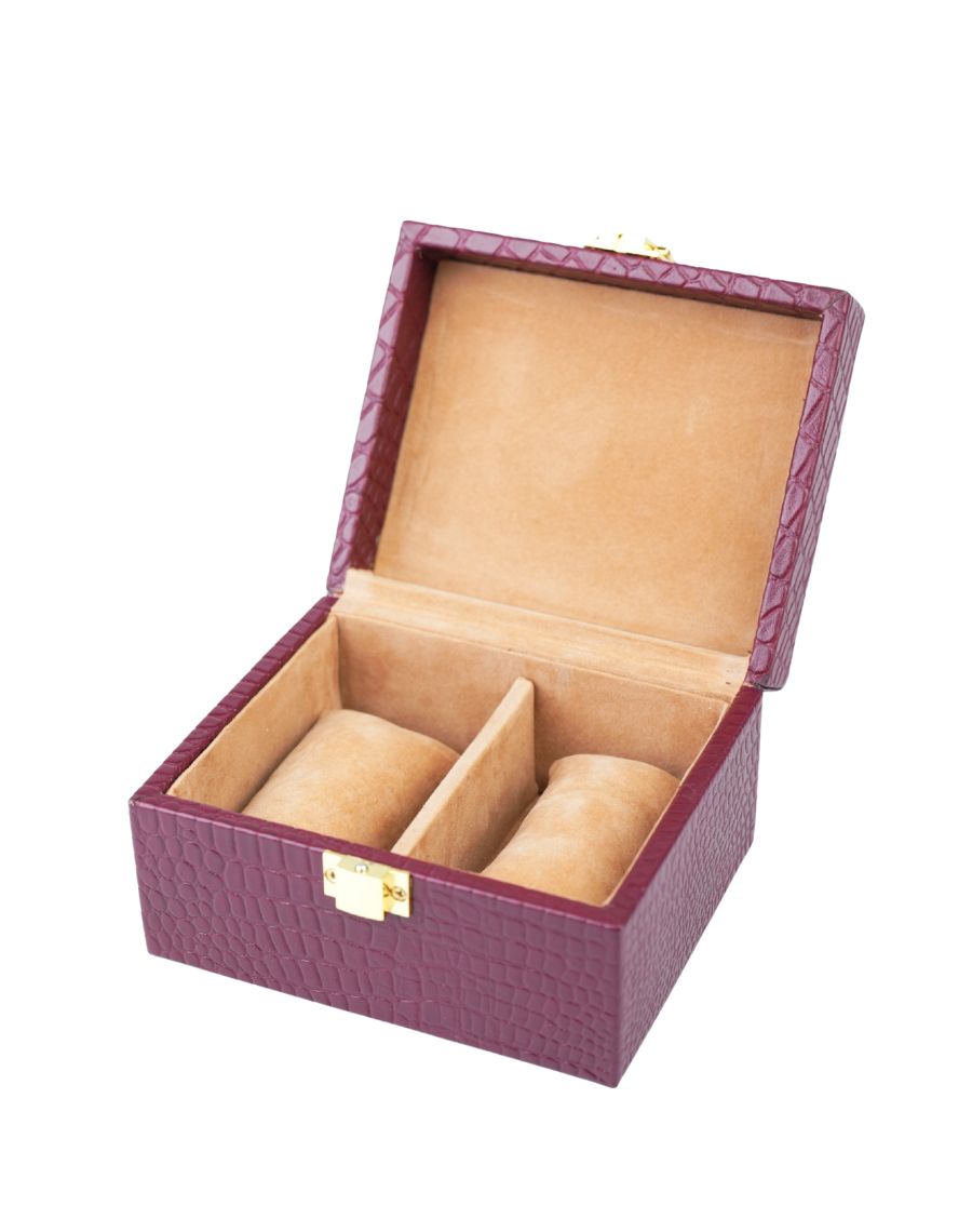 Crocodile Watch Box