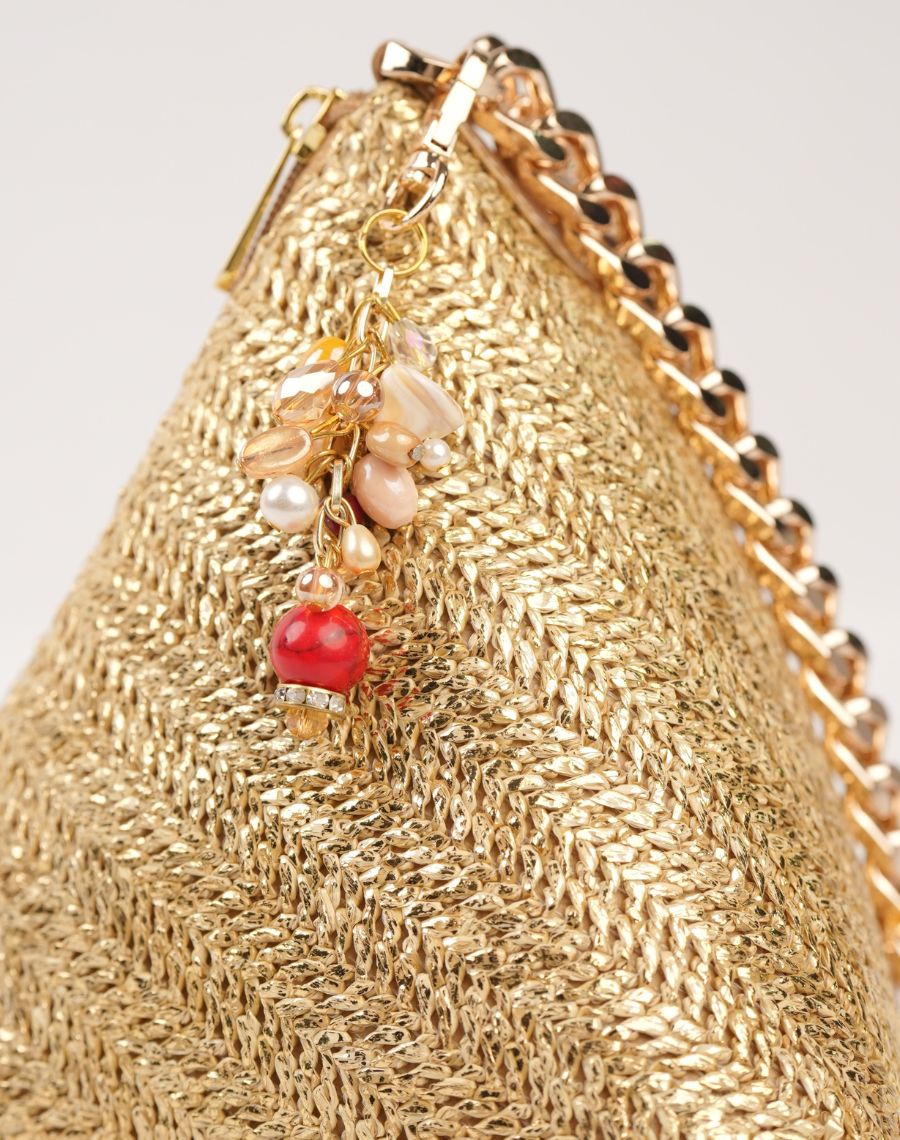 Triangle Tassle Clutch - SL231R