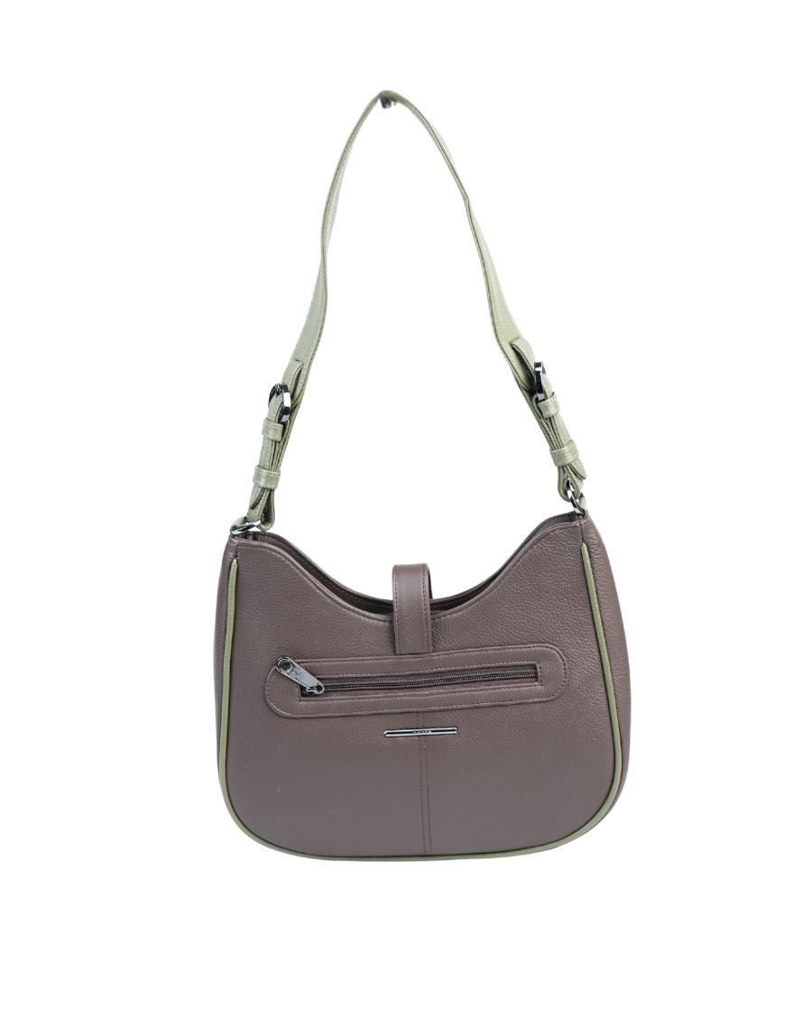STRUCTURED SHOULDER BAG