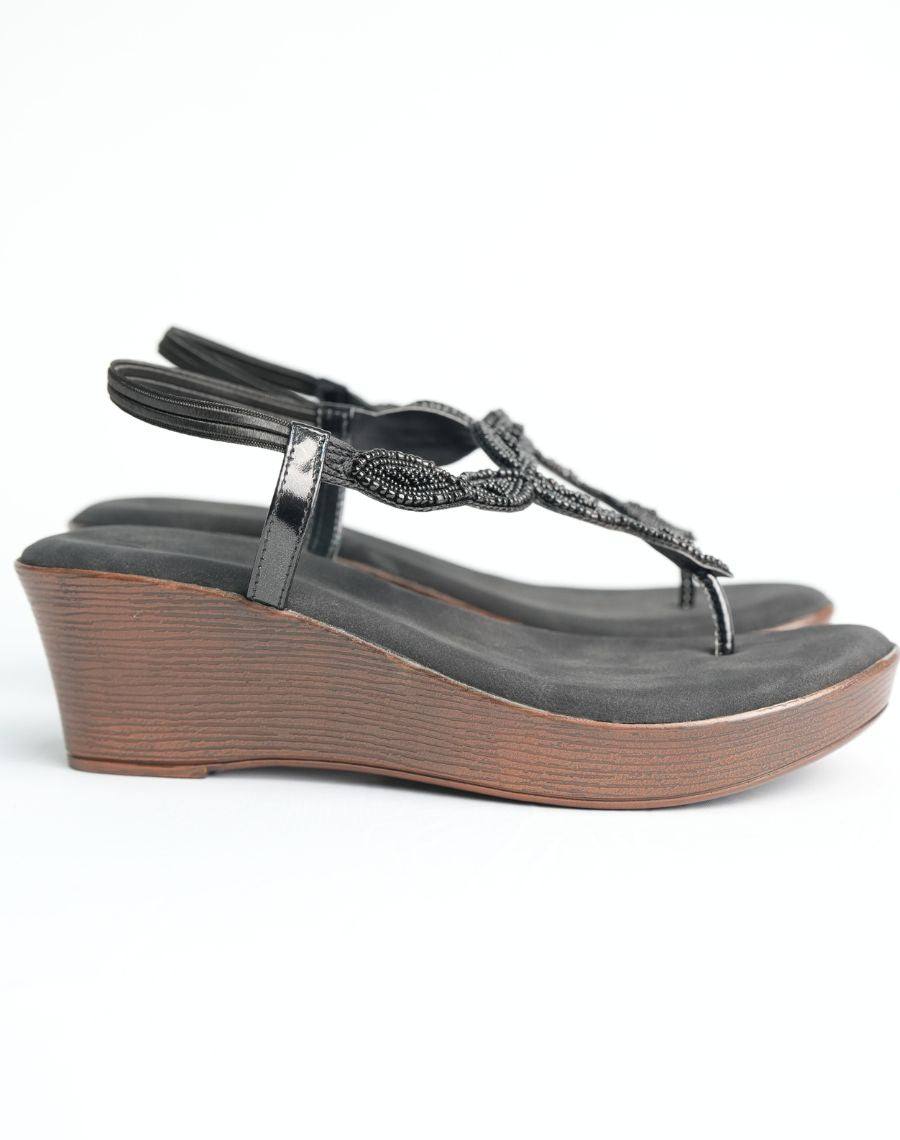 Beaded Mid Wedge - Backstrap