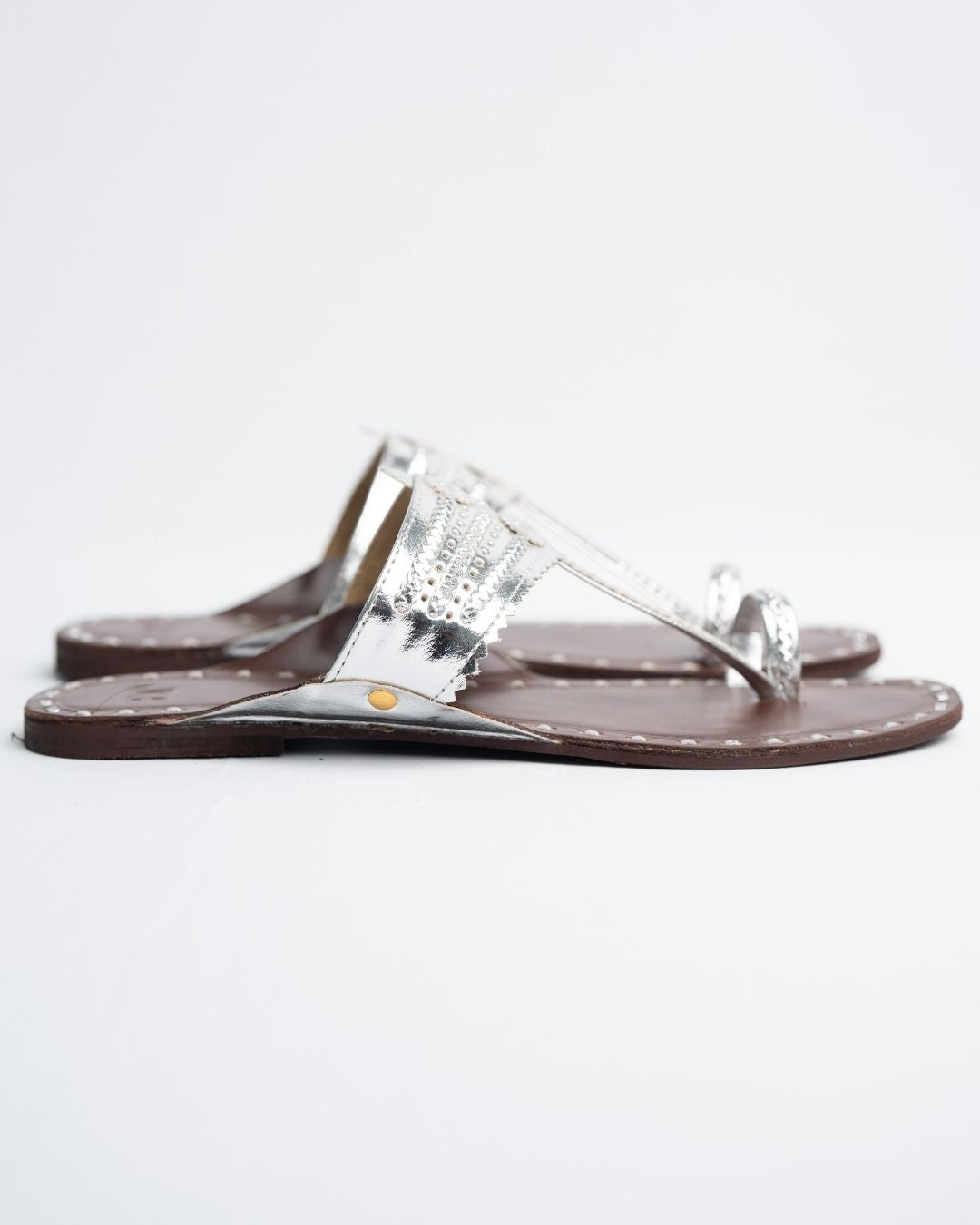 Kolhapuri Sandal - Brown Sole