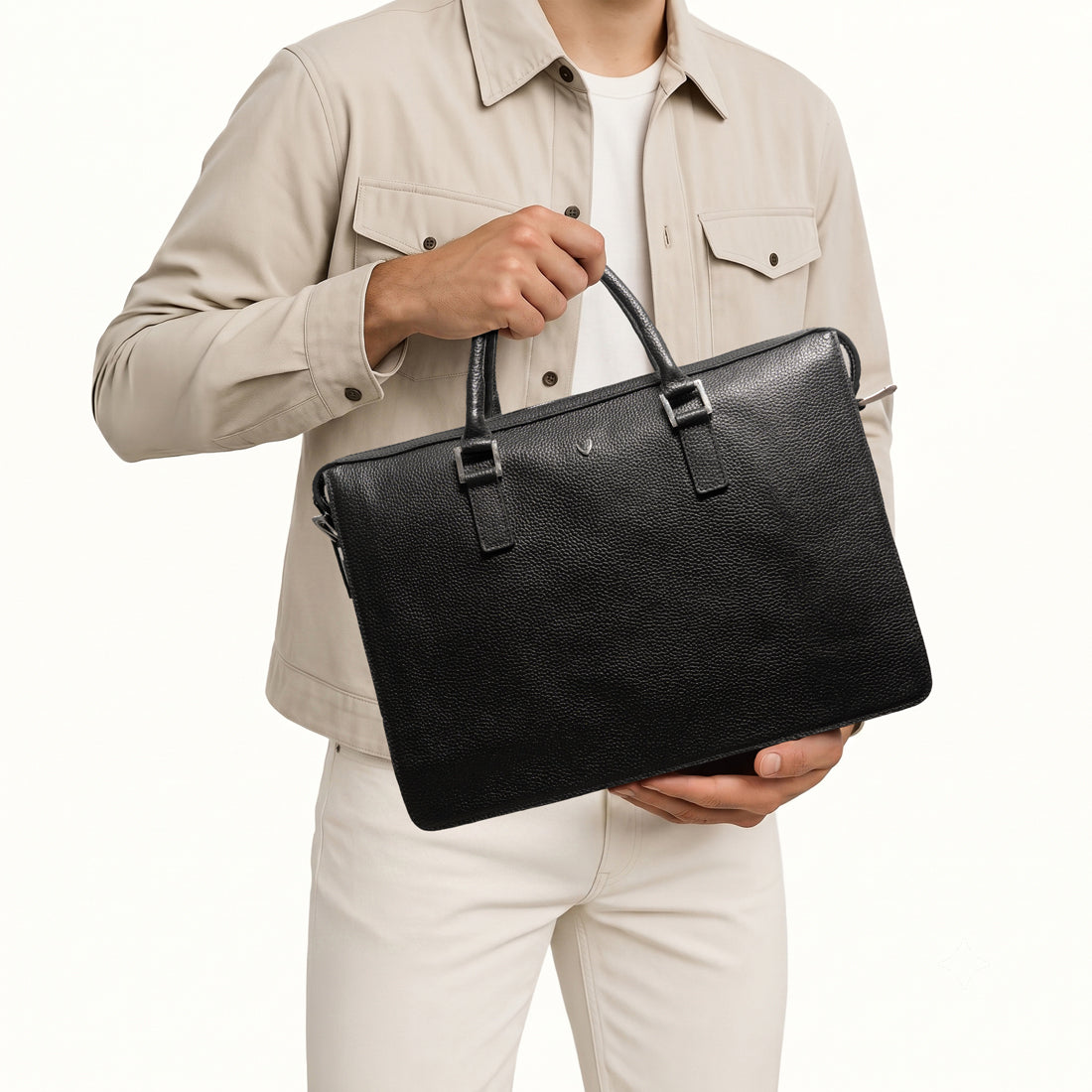 Enzo 02 Black Laptop Bag