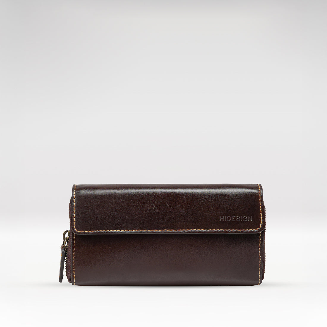 Andover W4 Double Zip Around Wallet