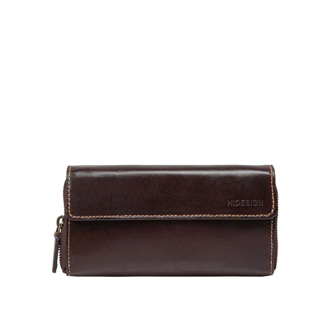 Andover W4 Double Zip Around Wallet