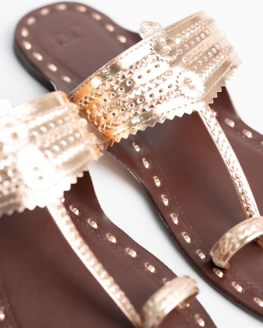 Kolhapuri Sandal - Brown Sole