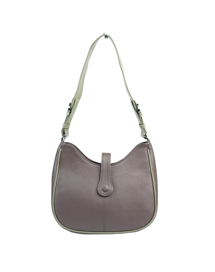 STRUCTURED SHOULDER BAG