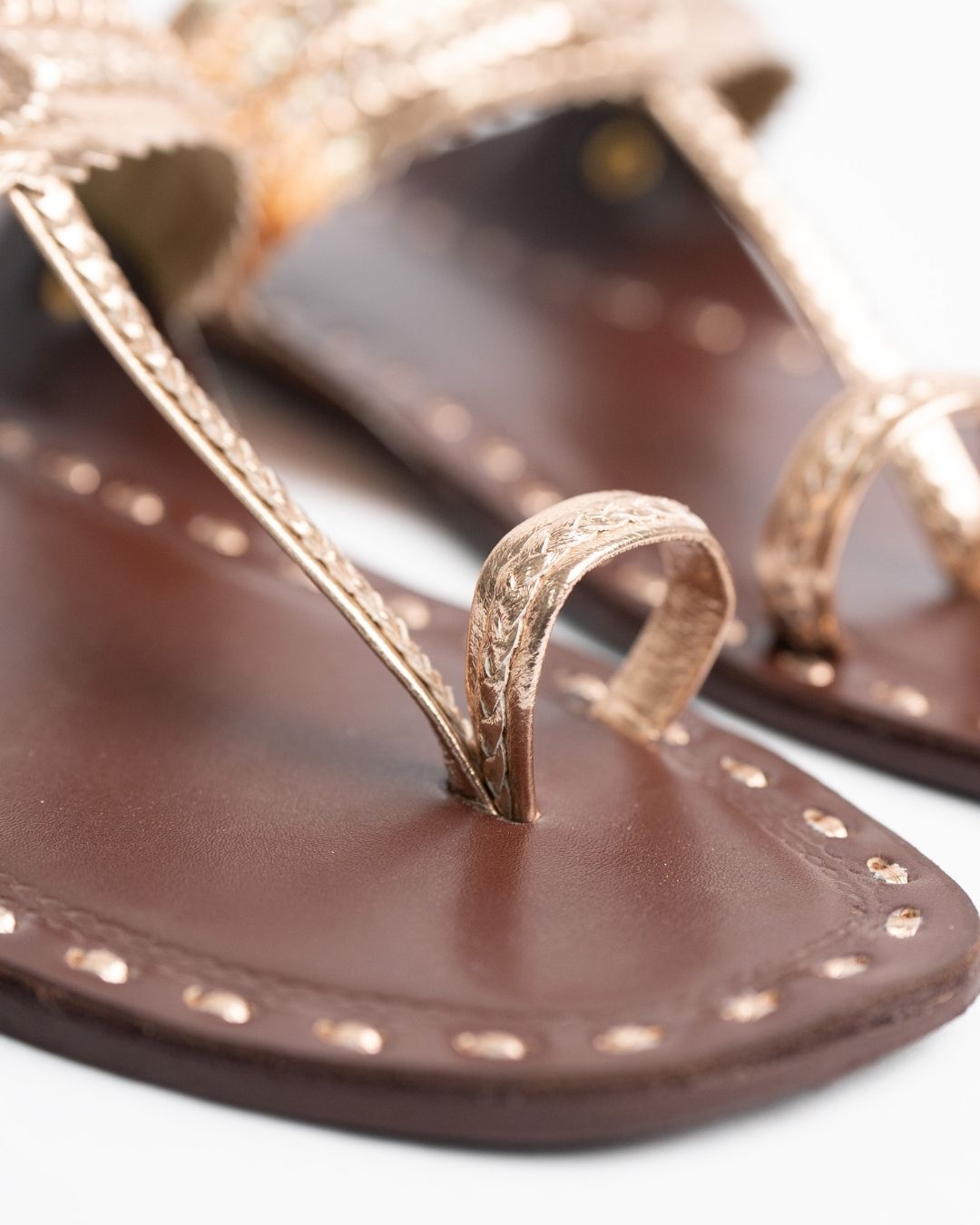 Kolhapuri Sandal - Brown Sole