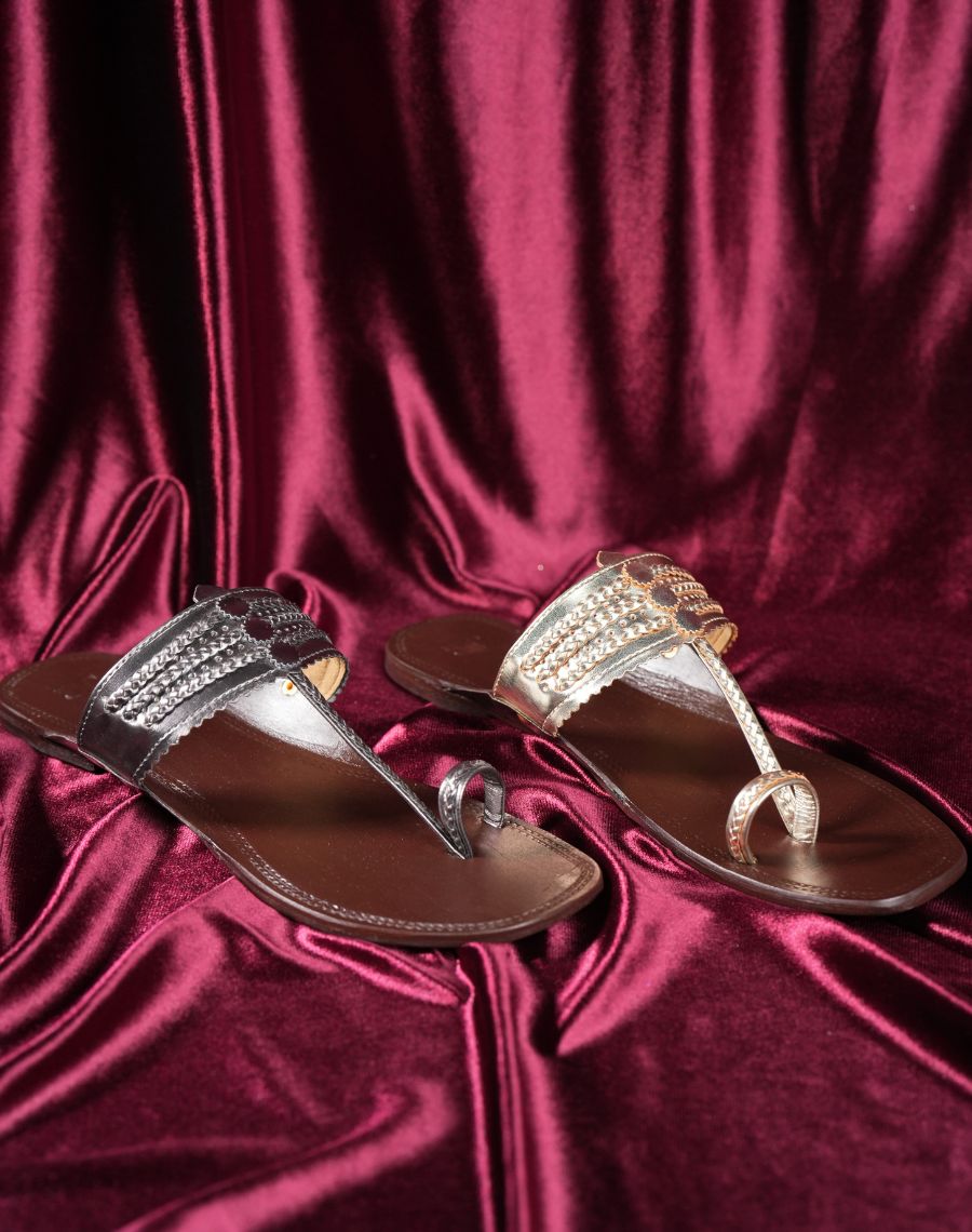 Kolhapuri Flat - Woven Upper