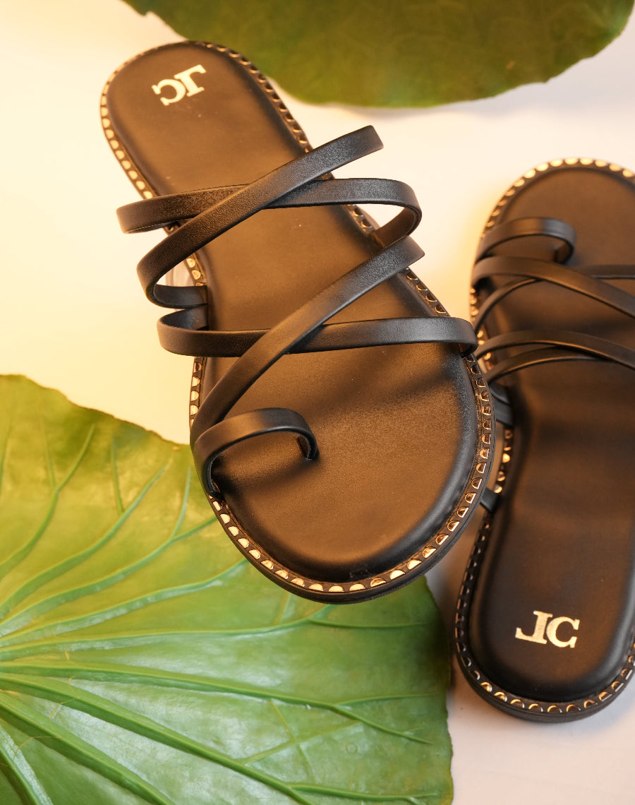 Crossstrap Toe Ring - Sandal