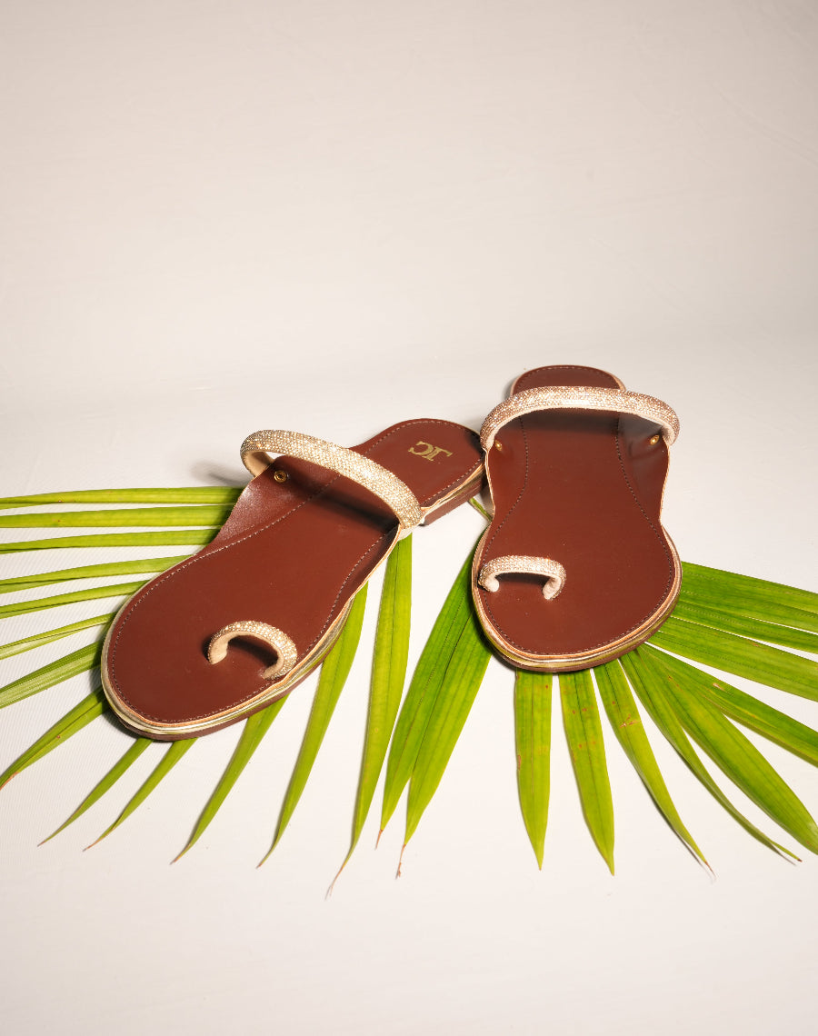 Flat Sandal - Brownsole
