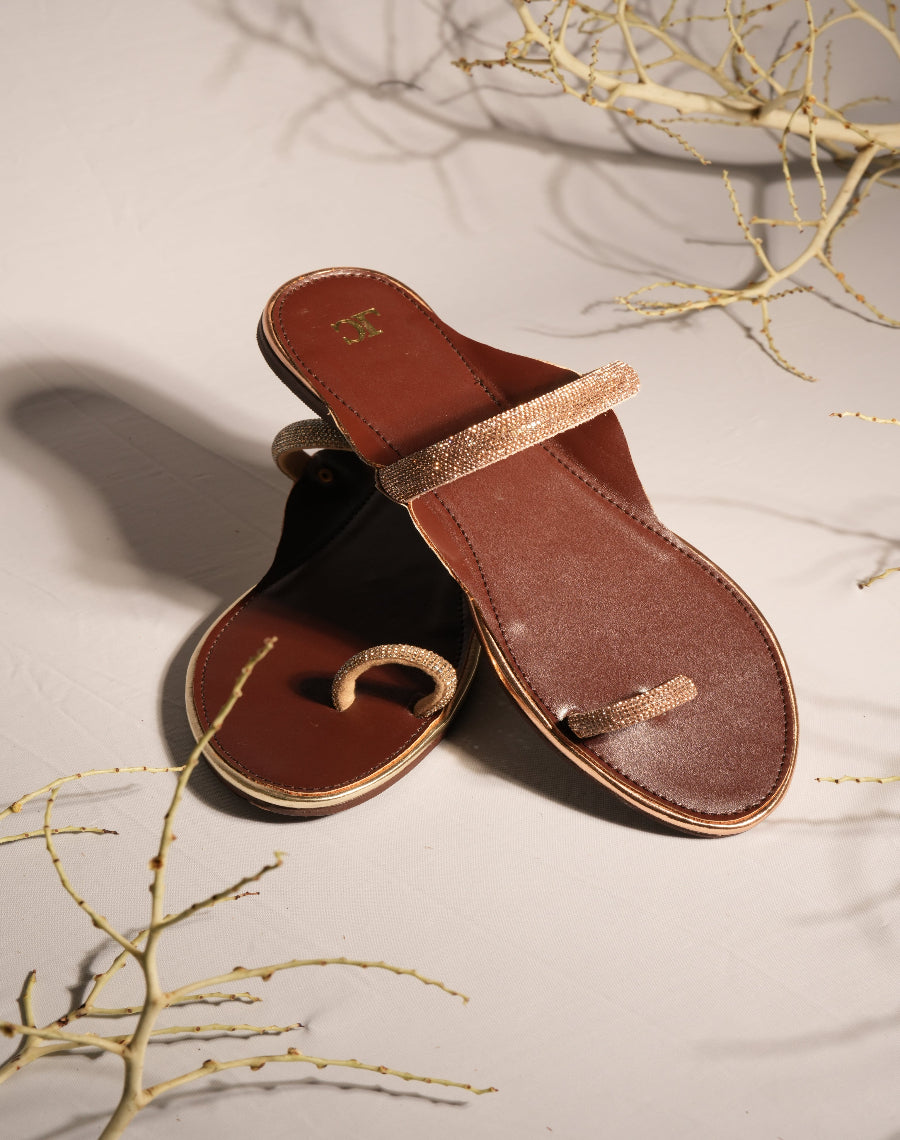 Flat Sandal - Brownsole