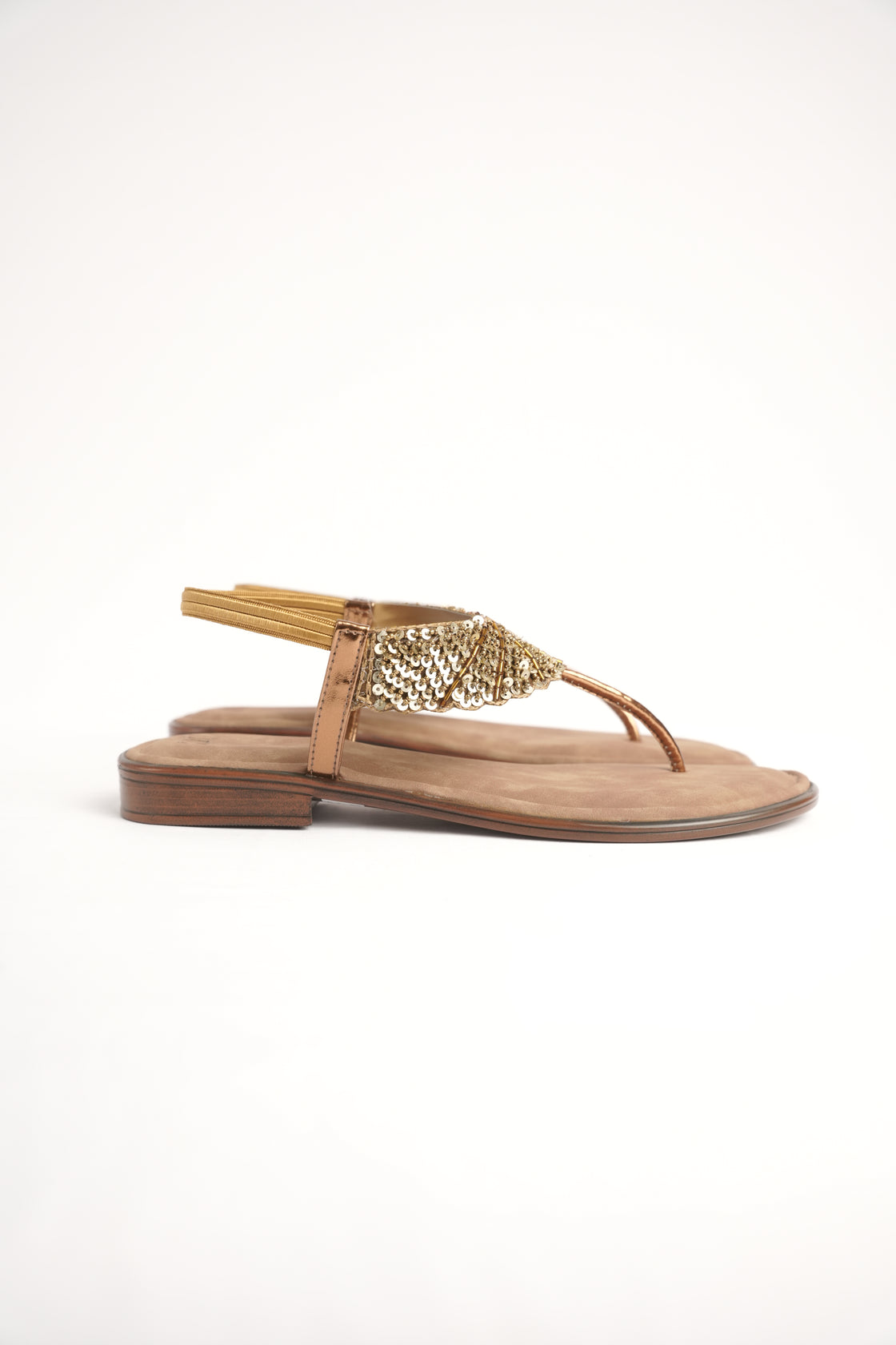 Beaded Flat Sandal