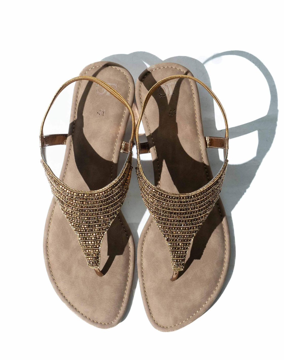 Diya Flat Sandal - Back Strap