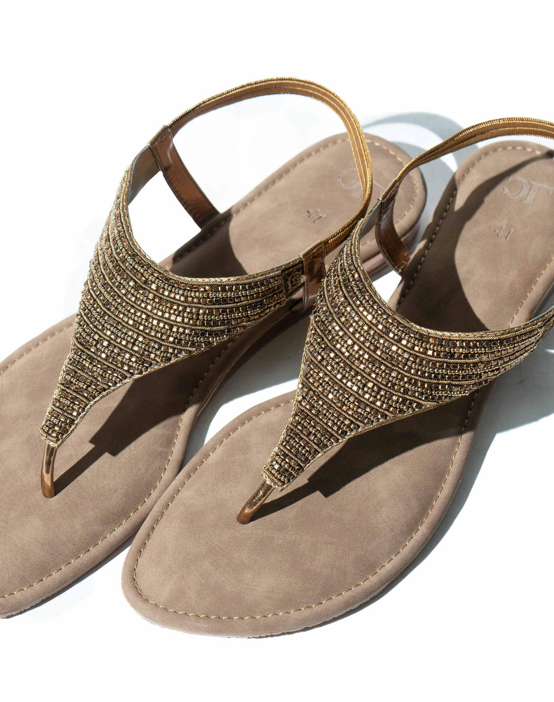 Diya Flat Sandal - Back Strap