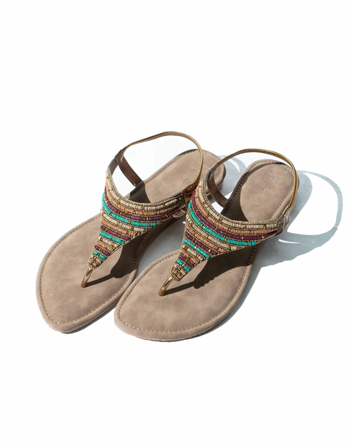 Diya Flat Sandal - Back Strap