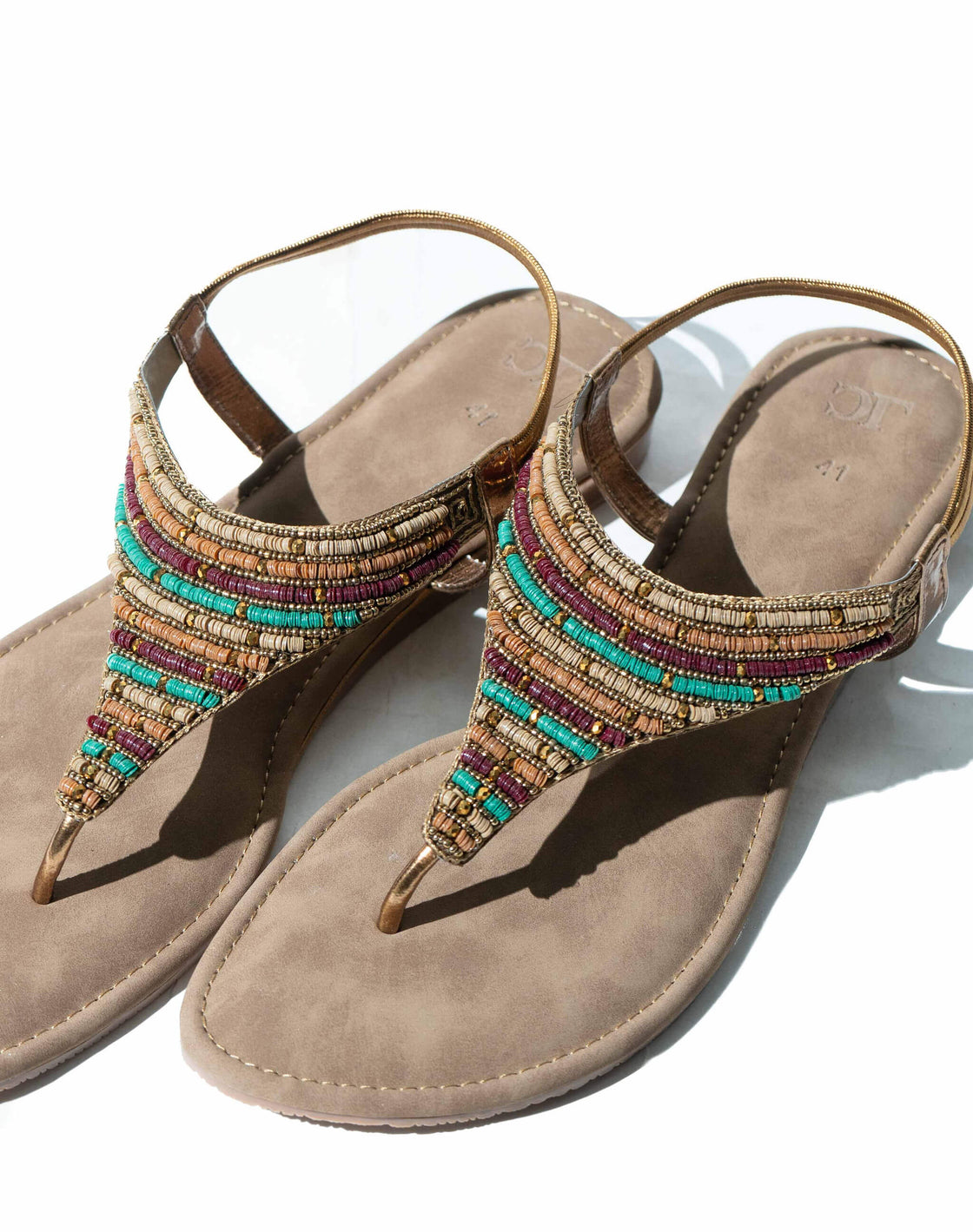 Diya Flat Sandal - Back Strap