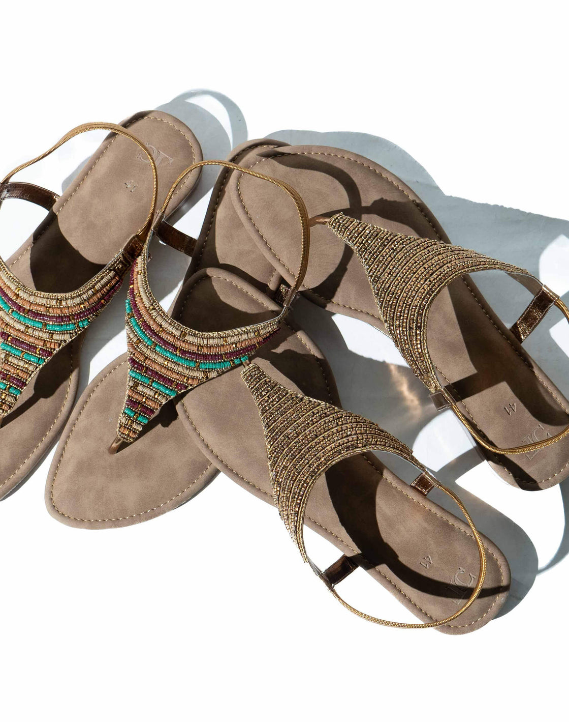 Diya Flat Sandal - Back Strap