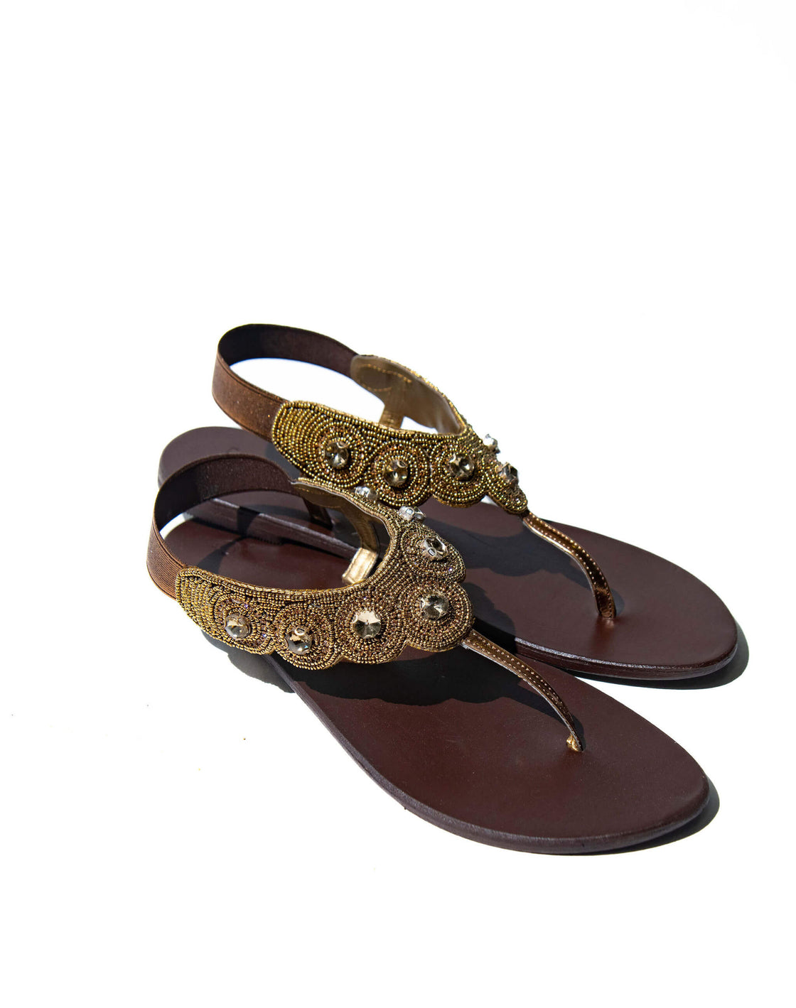 Oval stone - Backstrap Sandal