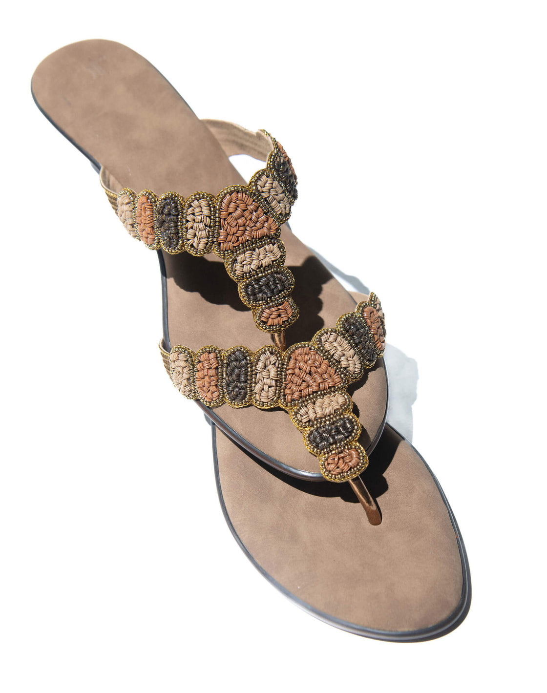 3 coloured - Mid heel sandal