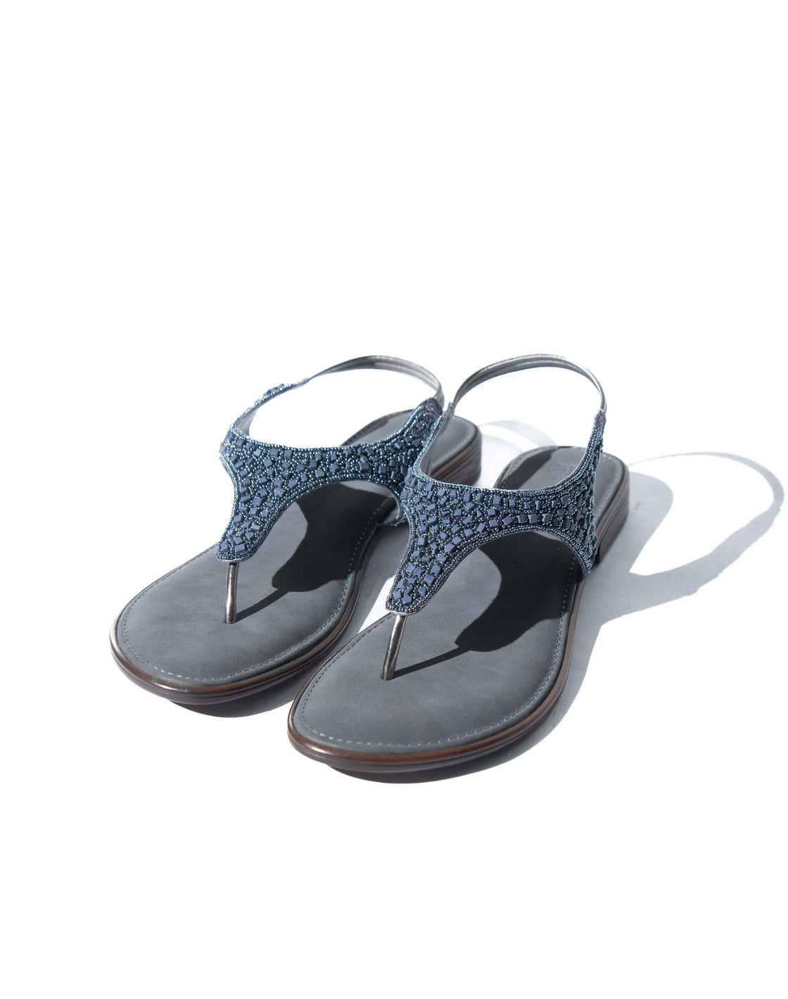 Stone backstrap - flat sandal