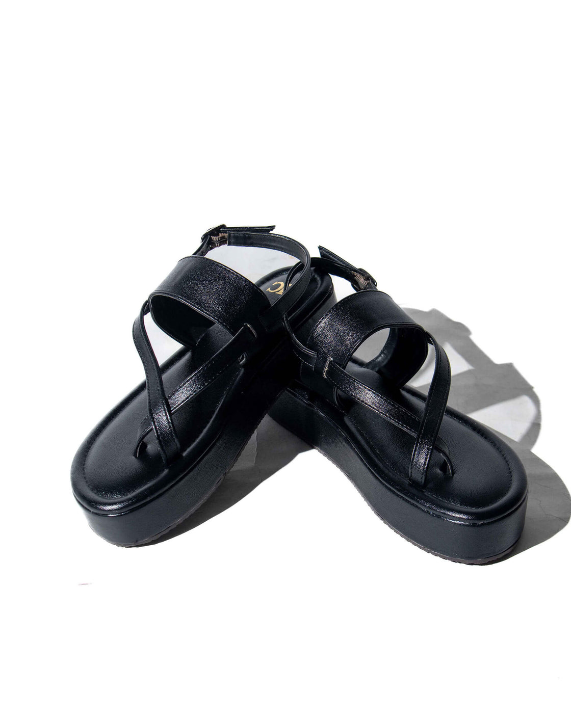 Sandal Mid Wedge - Back Strap