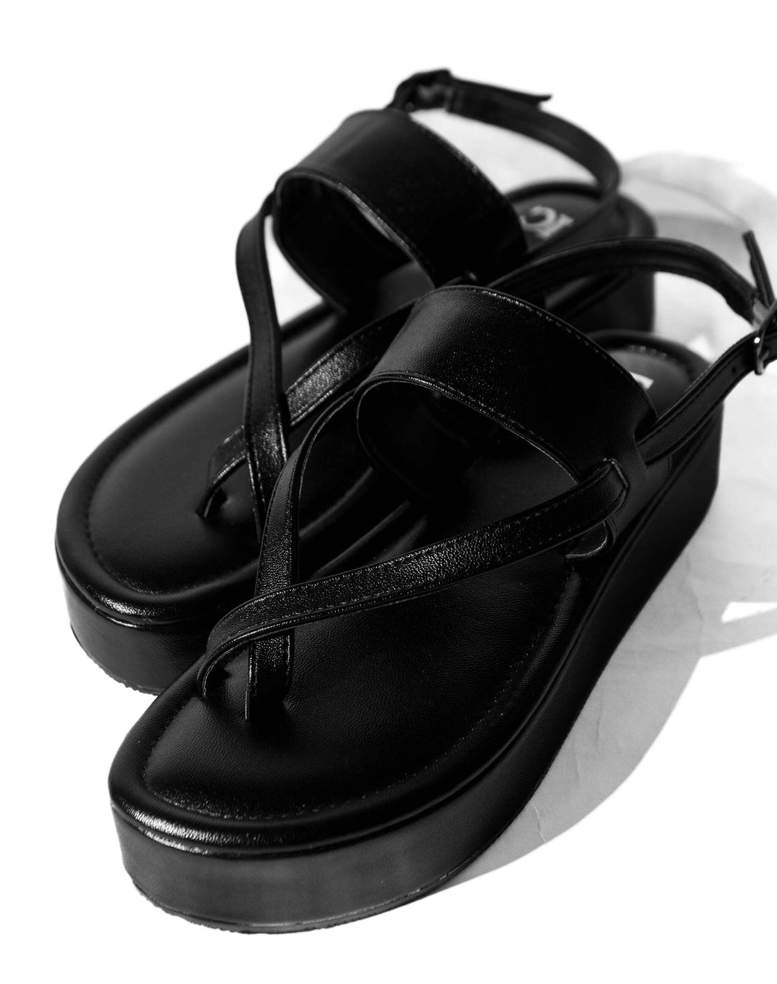 Sandal Mid Wedge - Back Strap