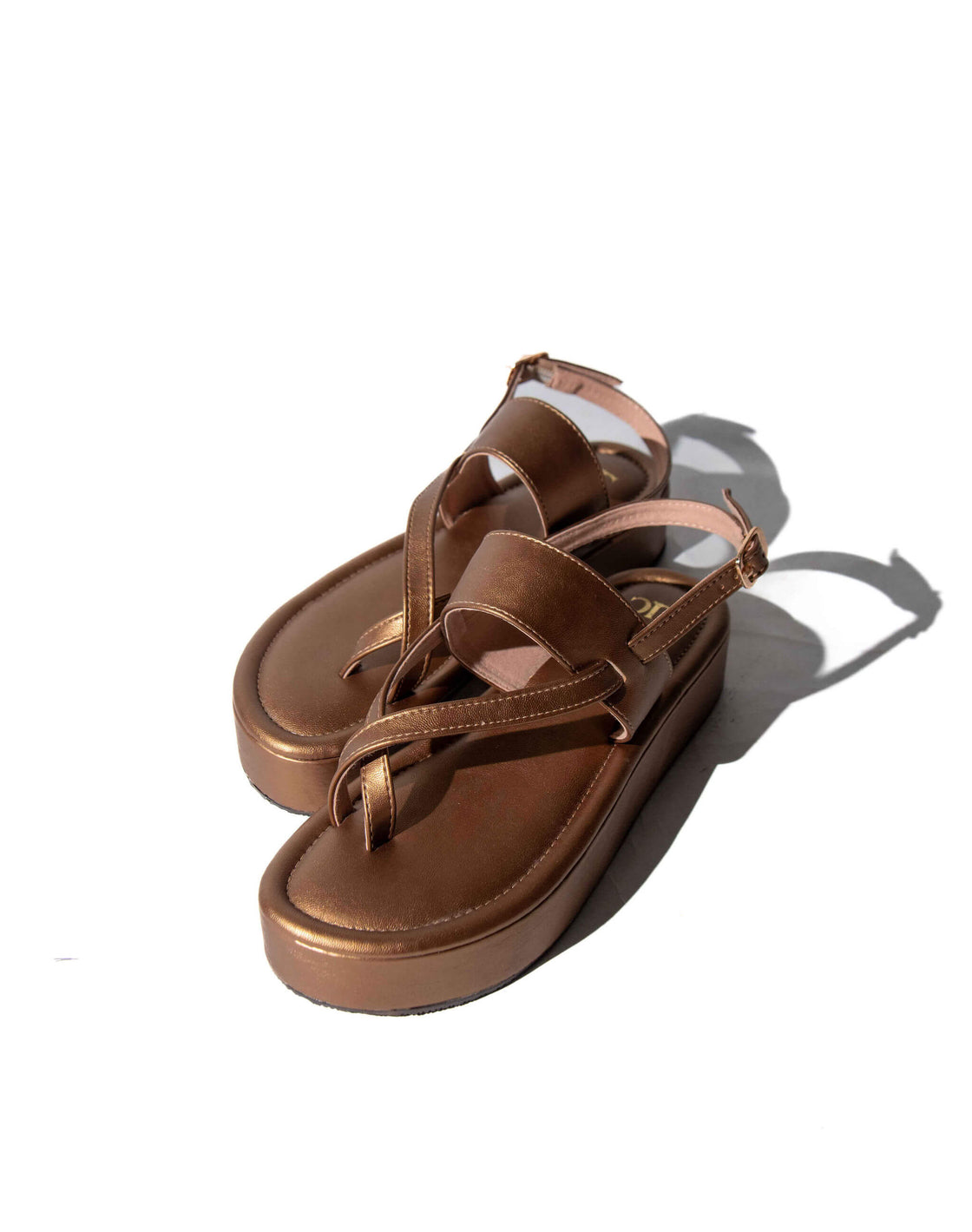 Sandal Mid Wedge - Back Strap