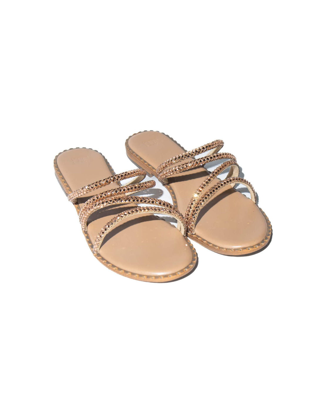 Sandal - Flat 5 line slider